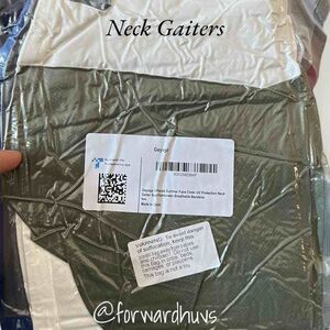 Geyoga 6pc Summer Face Cover Neck Gaiter Scarf Bandana